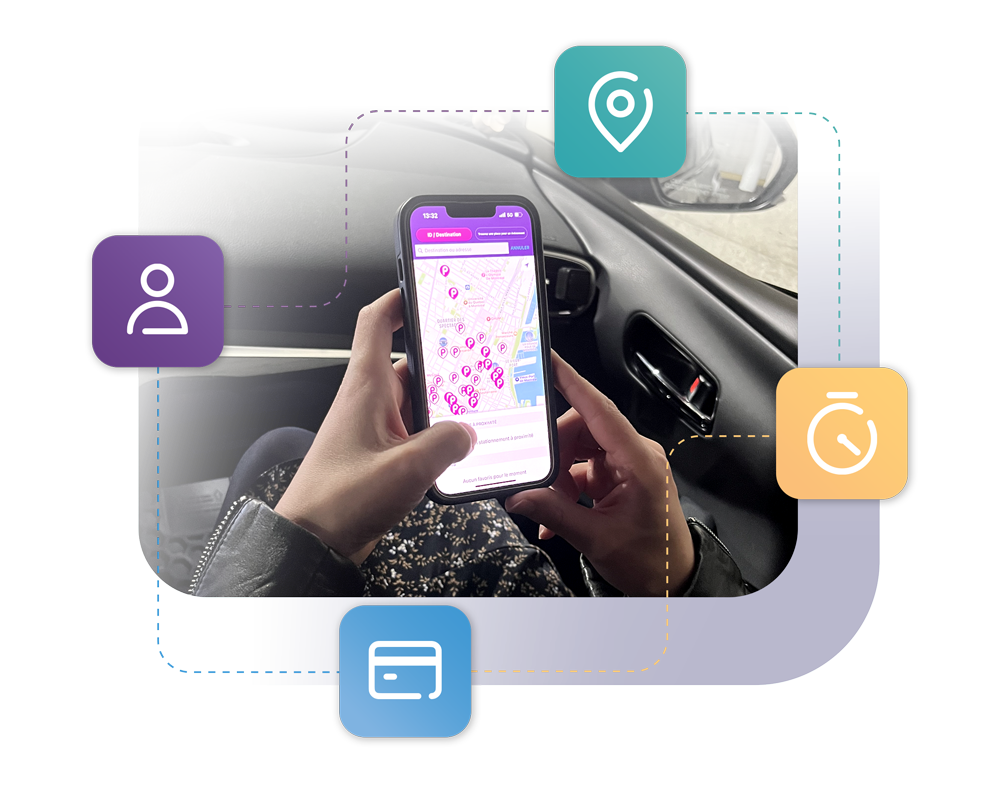 INDIGO application for parking